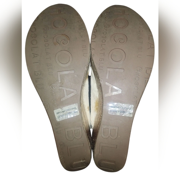 Chocolat Blu Viona Calf Hair Clog, Womens 7.5​ - Picture 9 of 12